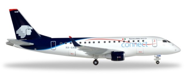 herpa wings 1/400 E170 アエロメヒコ Connect XA-GAM