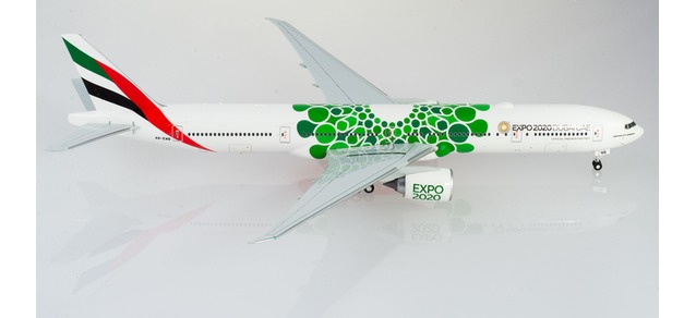 herpa wings 1/200 (プラスチック製) 777-300ER エミレーツ航空 Expo 2020 Dubai Sustainability A6-ENB