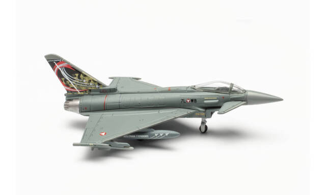 herpa wings 1/200 (ダイキャスト製) ユーロファイター オーストリア空軍 &Uuml;berwachungsgeschwader, ツェルトベク空軍基地 "Austrian Typhoons" 7L-WB