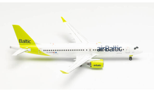 herpa wings 1/200 A220-300 エアバルチック (新塗装) “100th A220” – YL-AAU