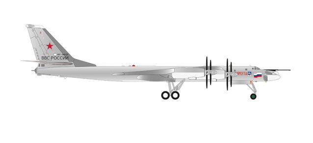 herpa wings 1/200 TU-95MS ロシア空軍 184連隊, 6950ドンバス親衛航空基地 エンゲリス