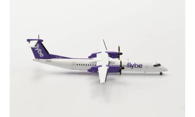 herpa wings 1/200 Q400 フライビー航空 2022年塗装 G-JECX