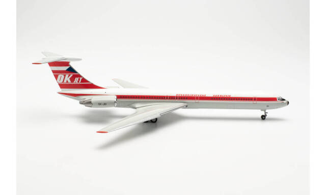 herpa wings 1/200 IL-62M チェコ航空 “Plzeň” OK-JBI “Plzeň”