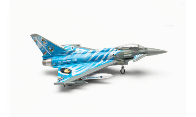 herpa wings 1/200 (ダイキャスト製) ユーロファイター ドイツ空軍 TaktLwG 74 “Bavarian Tiger” 31+01