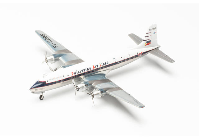 航空機模型 herpa wings 1/200 DC-6B フィリピン航空 “Magellan's Cross / Cruz de