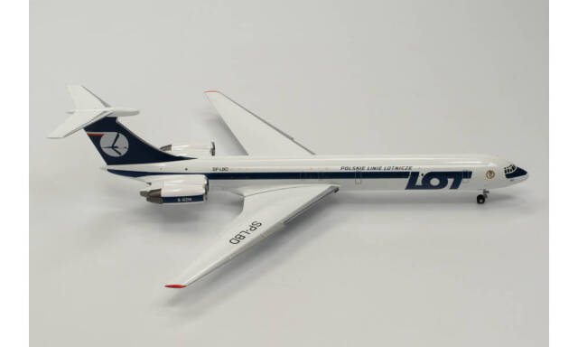 herpa wings 1/200 IL-62M LOTポーランド航空 “Wladyslaw Sikorski” SP-LBD
