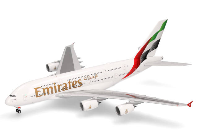 herpa wings 1/200 A380 エミレーツ航空 A6-EOG new colors ガリバー