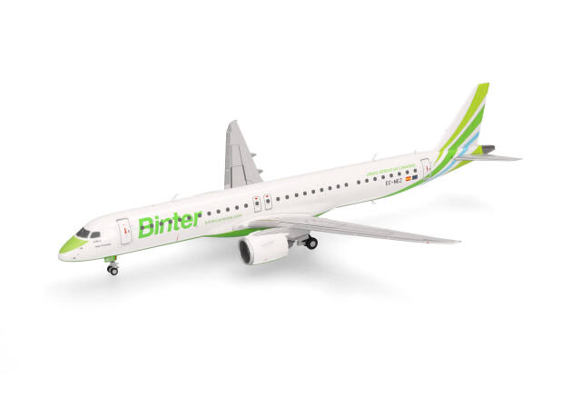 herpa wings 1/200 (プラスチック製) E195-E2 ビンター・カナリア EC-NEZ “Islas Canarias”