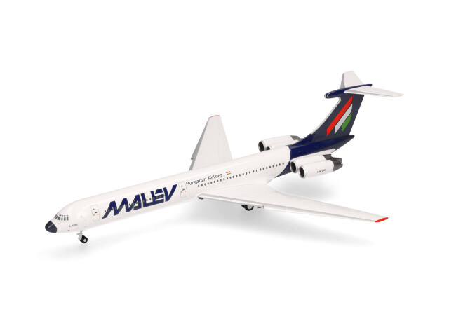 herpa wings 1/200 IL-62M マレーヴ・ハンガリー航空 HA-LIA