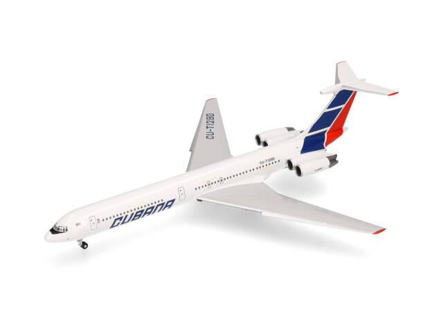 herpa wings 1/200 (ダイキャスト製) IL-62M クバーナ航空 T1280