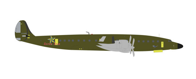 herpa wings 1/200 (ダイキャスト製) L-1649A ルフトハンザ航空 復刻