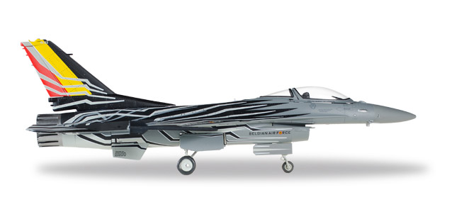 herpa wings 1/72 F-16AM ベルギー空軍 F-16 Solo Display FA-123