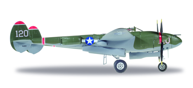 herpa wings 1/72 P-38L アメリカ陸軍航空軍 V.E. Jett, 431st FS 475FG