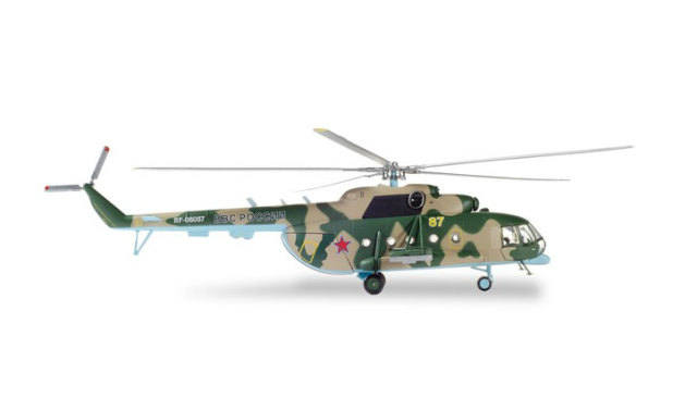 herpa wings 1/72 Mi-8MT ロシア空軍 339th Air Base トルジョーク RF-06057/87