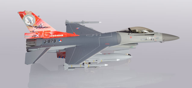 herpa wings 1/72 F-16A オランダ空軍 322飛行隊 75th Anniversary J-879