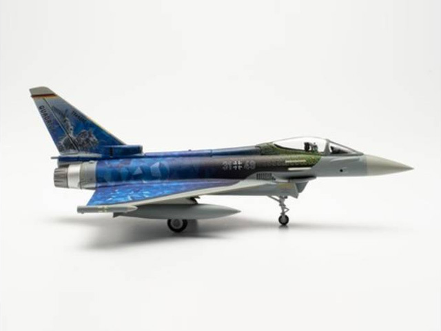 herpa wings 1/72 ユーロファイター ドイツ空軍 TaktLwG 31, “Quadriga” 31+49 ネルフェニッヒ航空基地