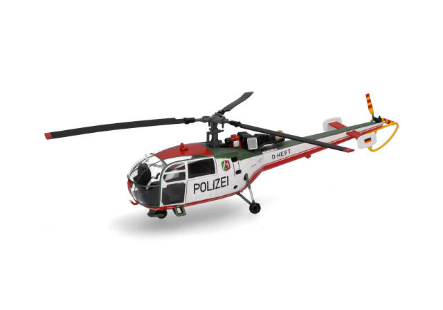 herpa wings 1/72 SA319 ノルトライン ヴェストファーレン州警察航空隊 D-HEFT