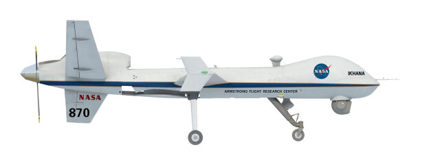[予約]herpa wings 1/72 (ダイキャスト製) MQ-9A "Ikhana" NASA アームストロング飛行研究センター 870