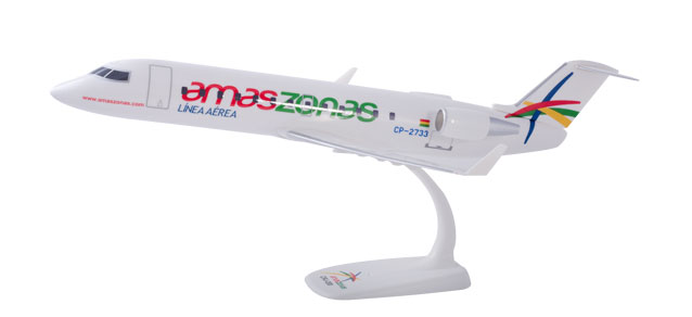 herpa wings 1/100 (プラスチック製) CRJ-200 アマゾナス航空 CP-2733 ※スナップフィット