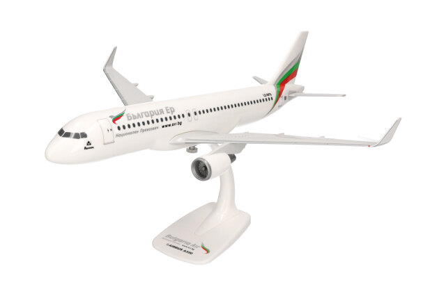 [予約]herpa wings 1/100 (プラスチック製) A320 ブルガリア航空 LZ-FBG ※スナップフィット