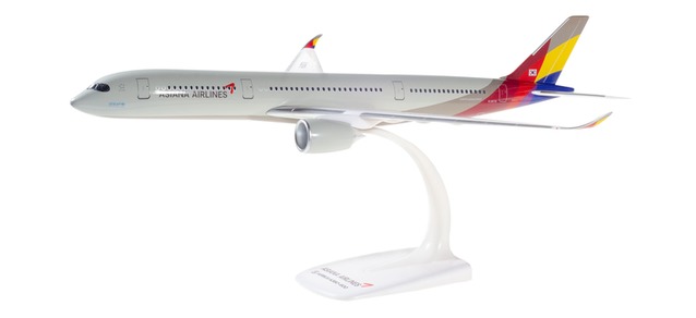 herpa wings 1/200 (プラスチック製) A350-900XWB アシアナ航空 HL8078 ※スナップフィット