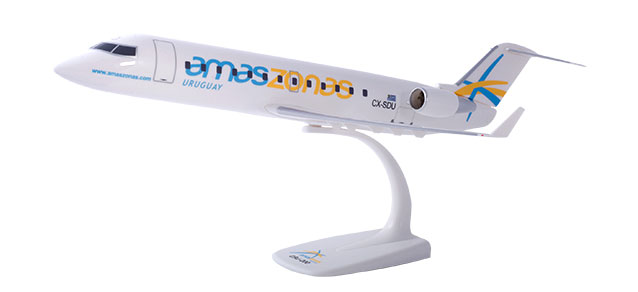 herpa wings 1/100 (プラスチック製) CRJ-200 アマゾナス航空 ウルグアイ ※スナップフィット