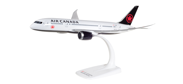 herpa wings 1/200 (プラスチック製) 787-8 エアカナダ 新塗装 C-GHPQ  ※スナップフィット