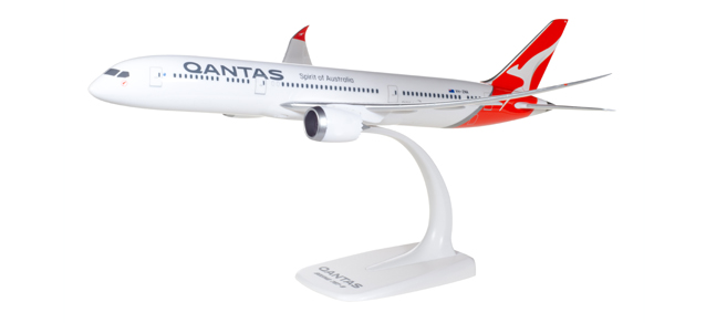 herpa wings 1/200 (プラスチック製) 787-9 カンタス航空 新塗装 VH-ZNA ※スナップフィット