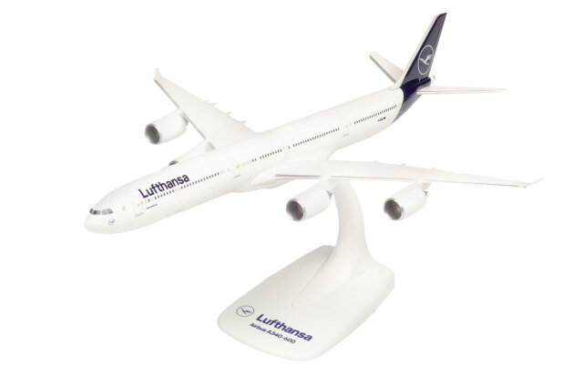 [予約]herpa wings 1/250 (プラスチック製) A340-600 ルフトハンザ航空 D-AIHI