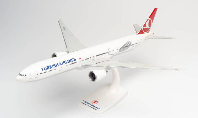 herpa wings 1/200 (プラスチック製) 777-300ER トルコ航空 TC-LJK "Izmir" ※スナップフィット