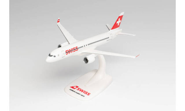 herpa wings 1/200 (プラスチック製) A220-300 スイスインターナショナル航空 HB-JCQ ※スナップフィット