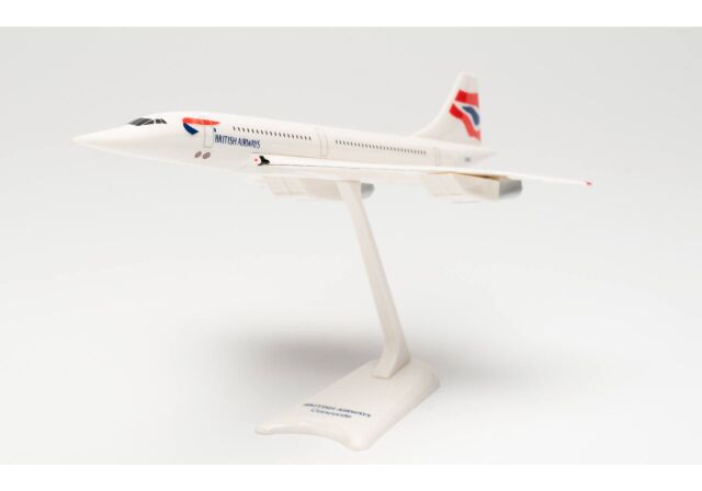 herpa wings 1/250 コンコルド ブリティッシュエアウェイズ G-BOAC