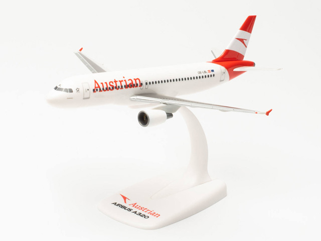 herpa wings 1/200 (プラスチック製) A320 オーストリア航空 “Ausseerland” OE-LBL ※スナップフィット