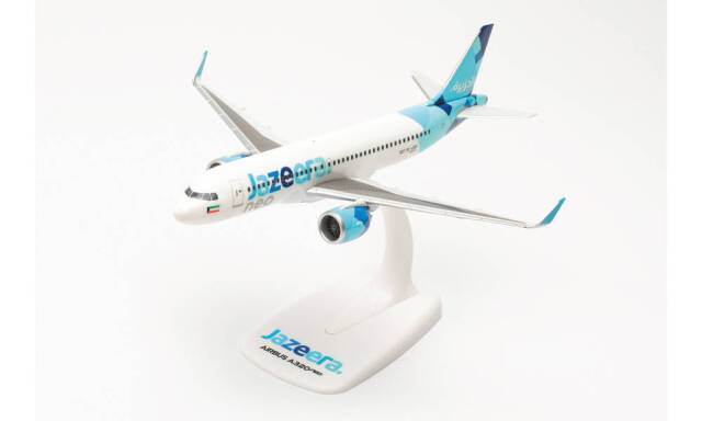 herpa wings 1/200 (プラスチック製) A320neo ジャジーラ・エアウェイズ 9K-CBB ※スナップフィット