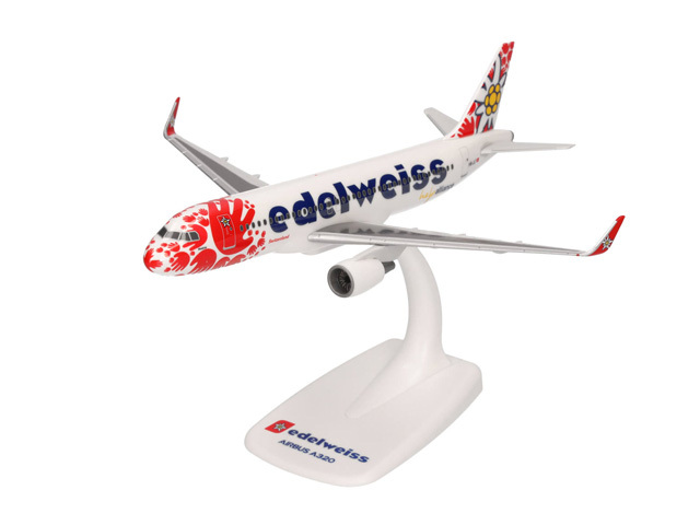 herpa wings 1/200 (プラスチック製) A320 エーデルワイス航空 “Help Alliance” HB-JLT ※スナップフィット