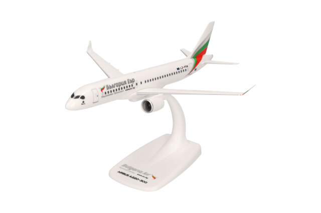 herpa wings 1/200 (プラスチック製) A220-300 ブルガリア航空 LZ-FRA