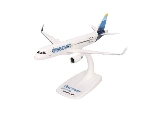 herpa wings 1/200 (プラスチック製) A320ディスカバーエアラインズ D-AIUS ※スナップフィット