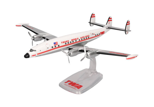 herpa wings 1/125 (プラスチック製) L-1049G スーパーコンステレーショントランスワールド航空 N7104C ※スナップフィット
