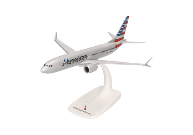 herpa wings 1/200 (プラスチック製) 737 Max 8 アメリカン航空 N306RC ※スナップフィット