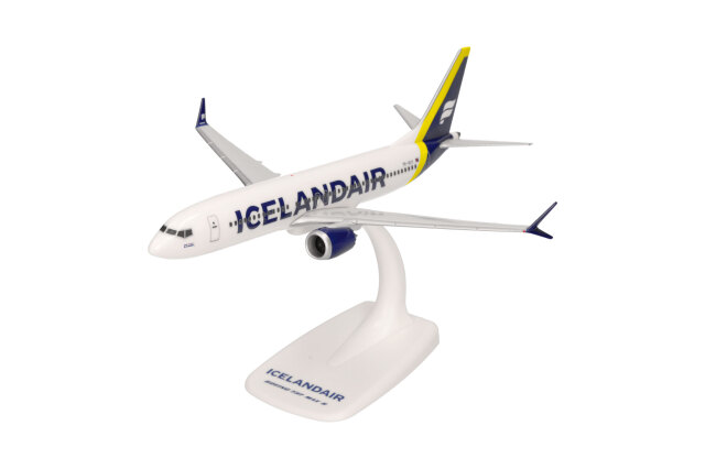 herpa wings 1/200 (プラスチック製) 737 Max8 アイスランド航空 “Látrabjarg” TF-ICY ※スナップフィット