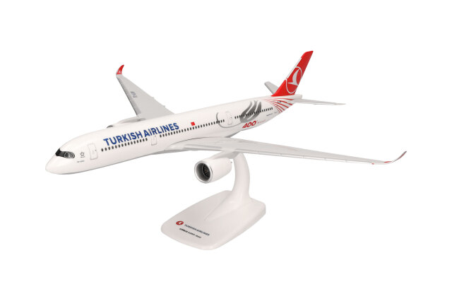[予約]herpa wings 1/200 (プラスチック製) A350-900 ターキッシュエアラインズ "400th" "Tek Yürek" TC-LGH ※スナップフィット