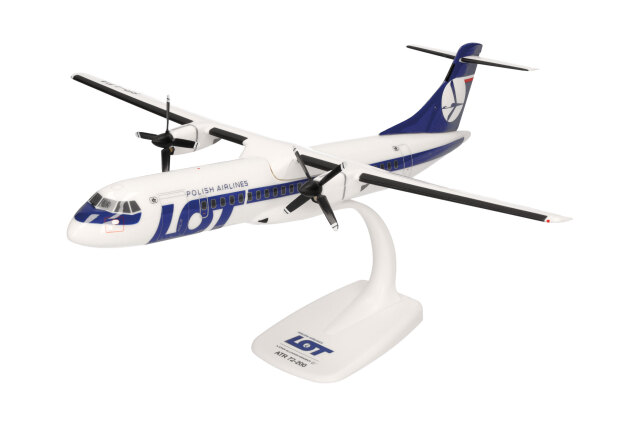 [予約]herpa wings 1/100 (プラスチック製) ATR-72-200 LOTポーランド航空 SP-LFA  ※スナップフィット