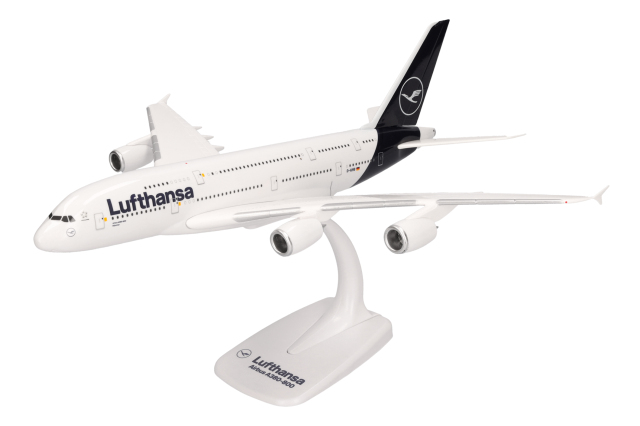 [予約]herpa wings 1/250 (プラスチック製) A380 ルフトハンザ航空 D-AIMK ※スナップフィット