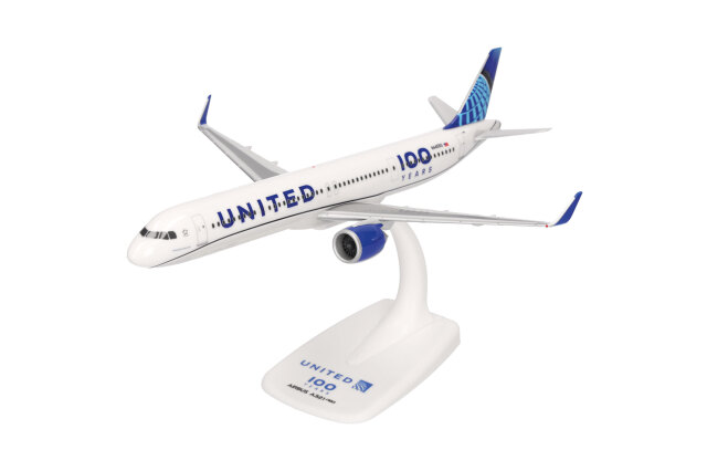 [予約]herpa wings 1/200 (プラスチック製) A321neo ユナイテッド航空 "100 Years" N44550 ※スナップフィット