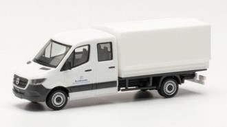 herpa Cars&Trucks 1/87 メルセデスベンツ スプリンター `18 ダブルキャブ ターポリン付 “Bundeswehr Fuhrpark Service”
