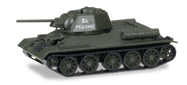 herpa Cars&Trucks 1/87 T-34/76 ソビエト軍 n´middle armor "Fur die Heimat"ポーランド戦線 1944