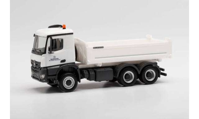 herpa Cars&Trucks 1/87 メルセデスベンツ アクロス S ティッパー "BW Fuhrpark Service"