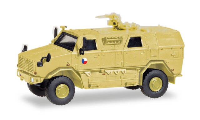 herpa Cars&Trucks 1/87 ATF ディンゴ 2 with KMW (Krauss-Maffei-Waffenstation) 1530 "チェコ共和国"