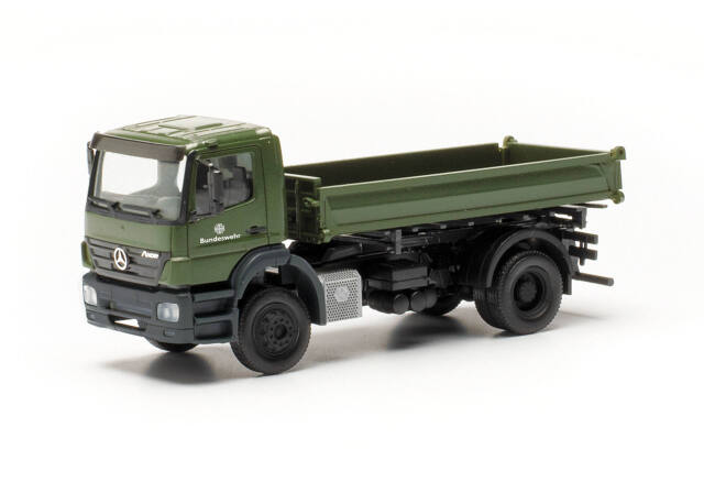 herpa Cars&Trucks 1/87 メルセデスベンツ アクサー スリーウェイ ダンプカー ドイツ連邦軍