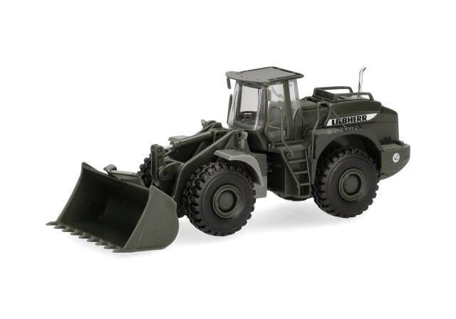 [予約]herpa Cars&Trucks 1/87 (プラスチック製) ホイールローダー L580 ドイツ連邦軍